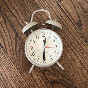 Anthropologie Gray Clock